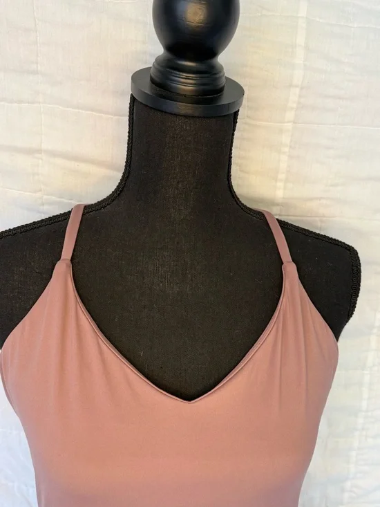 Mauve Spaghetti Strap Maxi Dress - Picture 2 of 5